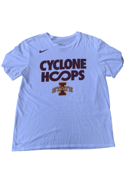 Michael Jacobson Iowa State "Cyclone Hoops" Nike T-Shirt (Size XL)