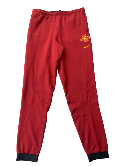 Michael Jacobson Iowa State Nike Sweatpants (Size XLT)
