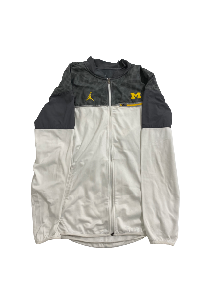 Tru Wilson Michigan Football Team-Issued Zip-Up Jacket (Size S)