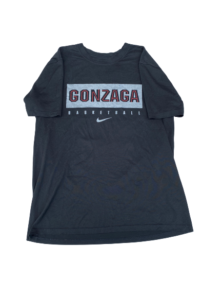 Ryan Woolridge Gonzaga Basketball Team Issued Workout Shirt (Size L)