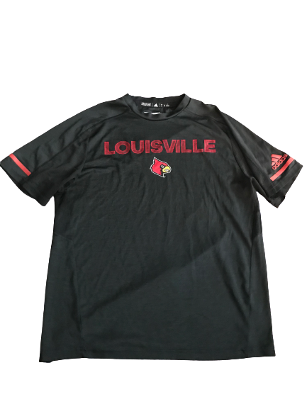 Cornelius Sturghill Louisville Team Issued Workout Shirt (Size L)