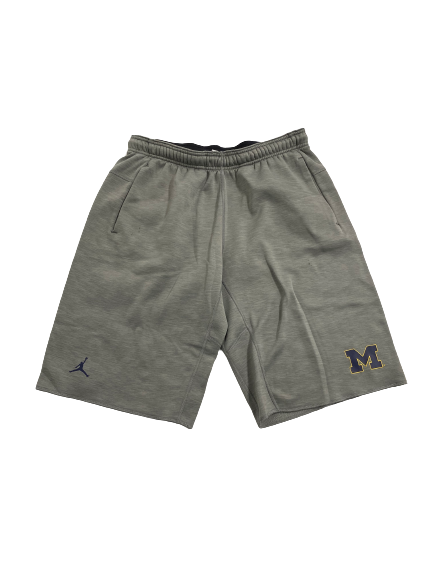 Tru Wilson Michigan Football Team-Issued Sweat Shorts (Size M)