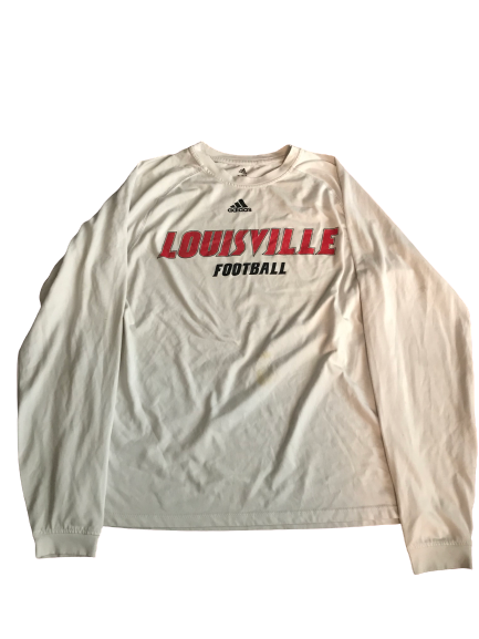 Cornelius Sturghill Louisville Team Issued Long Sleeve Shirt (Size M)