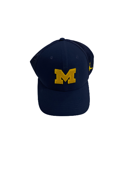Grant Perry Michigan Football Team-Issued Hat (Size M/L)