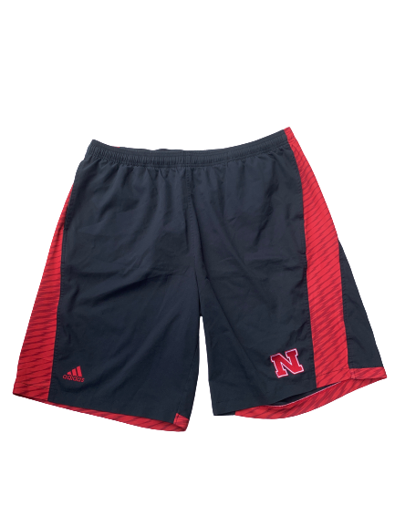 Michael Jacobson Nebraska Adidas Shorts (Size XL)