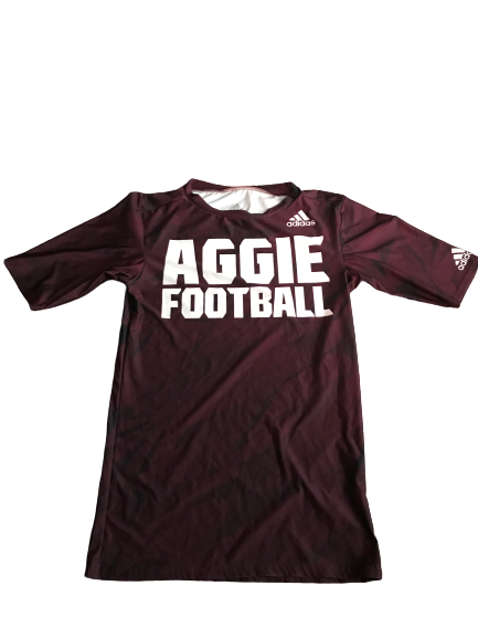Kwame Etwi Texas A&M Team Issued Workout Shirt (Size L)