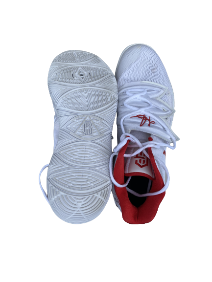 Ryan Woolridge Gonzaga Basketball SIGNED Game Worn Shoes (Size 14)