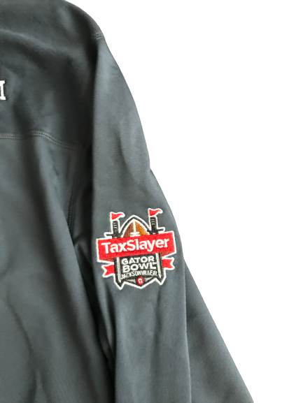 Kwame Etwi Texas A&M Team Exclusive Gator Bowl Warm-Up Jacket (Size L)