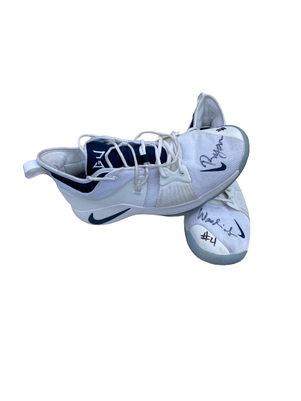 Ryan Woolridge Gonzaga Basketball SIGNED Game Worn Shoes (Size 14)