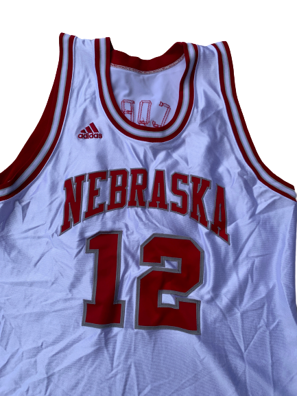 Michael Jacobson Nebraska Huskers Game-Worn Jersey (2/10/2016)
