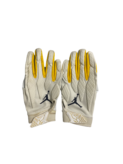 Grant Perry Michigan Football Player-Exclusive Gloves (Size XXL)