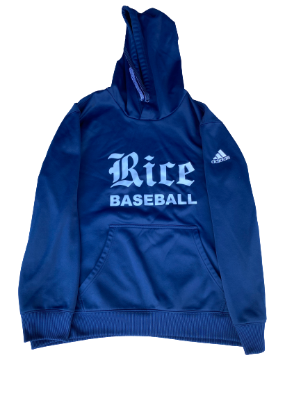 Dane Myers Rice Baseball Adidas Sweatshirt (Size XL)