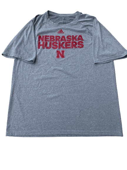 Michael Jacobson Nebraska Huskers Adidas T-Shirt (Size XL)