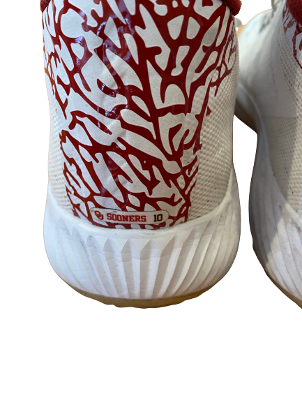 Austin Kendall Oklahoma Football Nike Turf Shoes (Size 11.5)