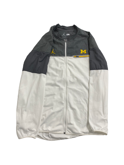 Tru Wilson Michigan Football Team-Issued Zip-Up Jacket (Size L)