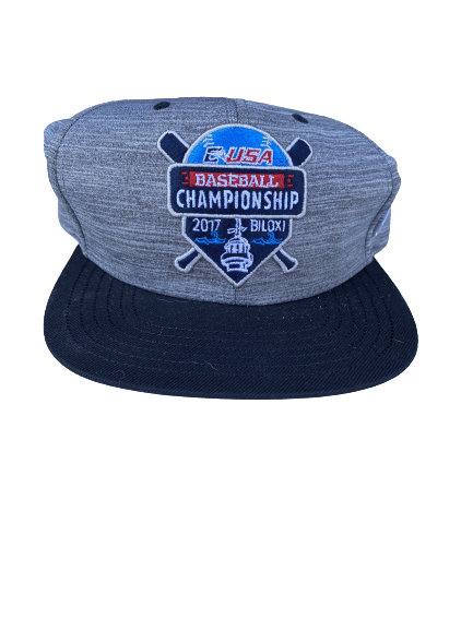Dane Myers Rice Baseball 2017 C-USA Championship Hat