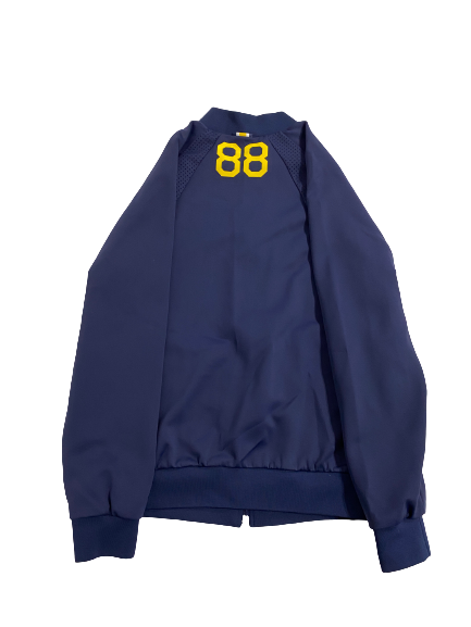 Grant Perry Michigan Football Player-Exclusive Zip-Up Jacket With 