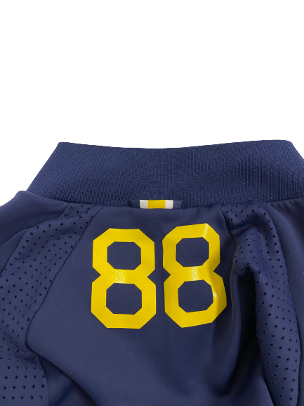 Grant Perry Michigan Football Player-Exclusive Zip-Up Jacket With 