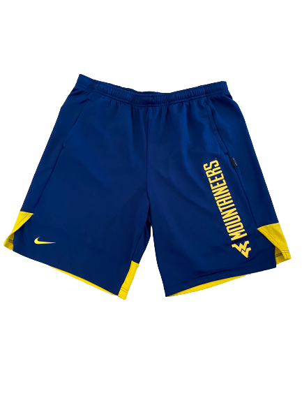 Austin Kendall West Virginia Football Nike Shorts (Size L)