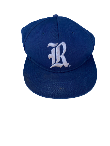 Dane Myers Rice Game Worn Baseball Hat