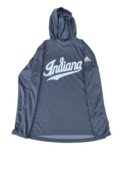 Jeremy Houston Indiana Baseball Team Issued Performance Hoodie (Size M)