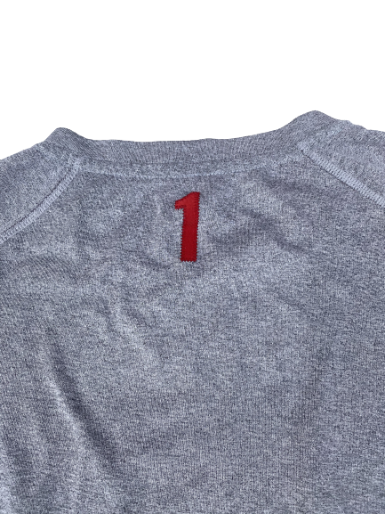 Jeremy Houston Indiana Baseball Team Issued Workout Tank with Number on Back (Size L)