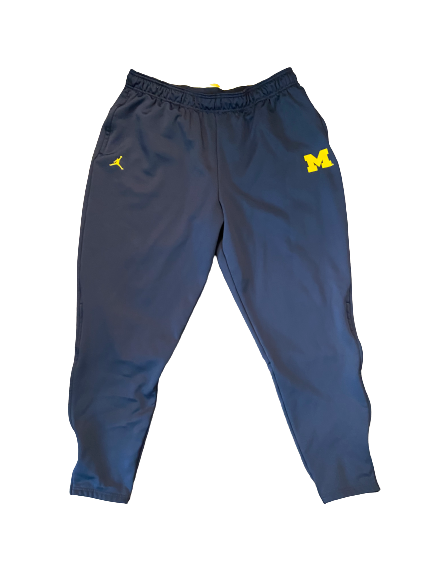Nick Eubanks Michigan Football Team Issued Sweatpants (Size L)