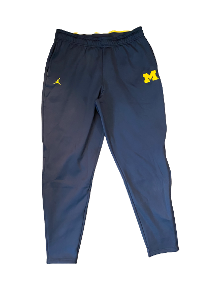 Nick Eubanks Michigan Football Team Issued Sweatpants (Size XXL)