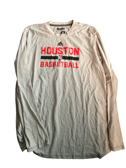 Chris Walker Houston Rockets Team Issued Workout Shirt (Size XLT)