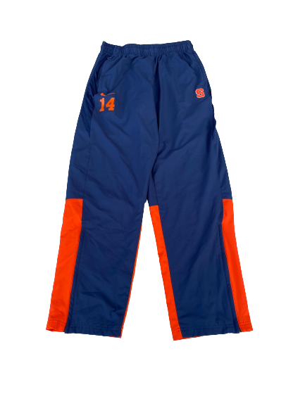 Antwan Cordy Syracuse Football Player-Exclusive Sweatpants With Number (Size L)