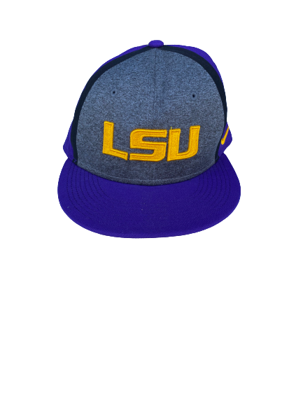 Garrett Brumfield LSU Football Team Issued Adjustable Hat