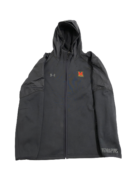 Derek Kief Maryland Football Team-Issued Zip-Up Jacket (Size XL)