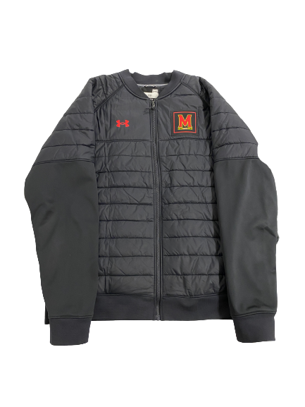 Derek Kief Maryland Football Team-Issued Winter Jacket (Size XL)