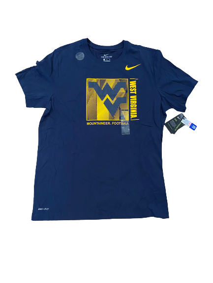 Austin Kendall West Virginia Football Nike T-Shirt (New With Tags)(Size XL)