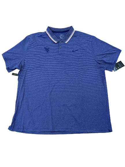 Austin Kendall West Virginia Nike Polo Shirt (New With Tags) (Size XXXL)