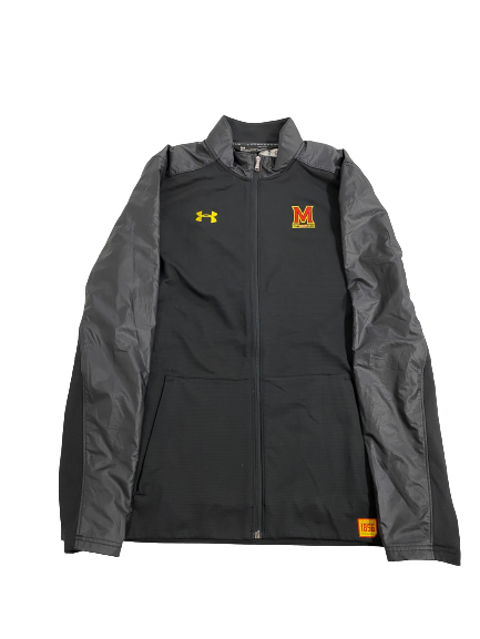 Derek Kief Maryland Football Team-Issued Zip-Up Jacket (Size L)