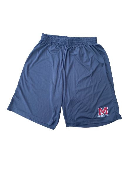 Greer Holston Ole Miss Baseball Team Issued Workout Shorts (Size L)