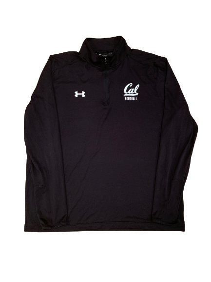 Jake Ashton California Football Team Issued Quarter Zip Pullover (Size XL)