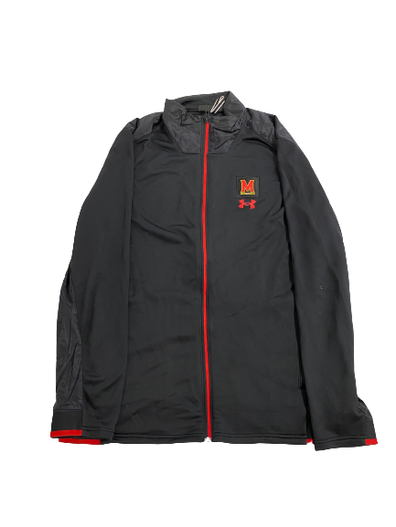 Derek Kief Maryland Football Team-Issued Zip-Up Jacket (Size XL)