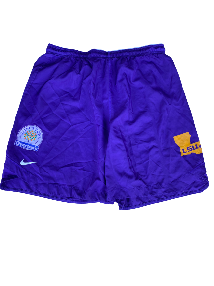 Garrett Brumfield LSU Football Player Exclusive "Citrus Bowl" Shorts (Size XXXL)