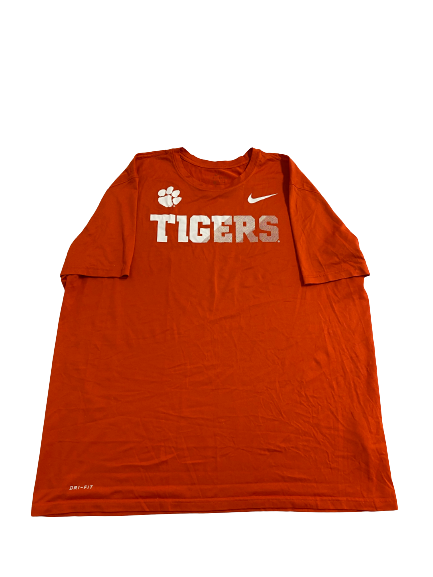 James Skalski Clemson Football Team-Issued T-shirt (Size XXL)