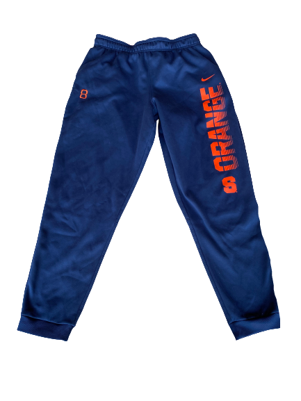Antwan Cordy Syracuse Football Player-Exclusive Sweatpants With Number (Size L)
