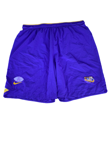 Adrian Magee LSU Football Team Issued Shorts (Size XXXXL)