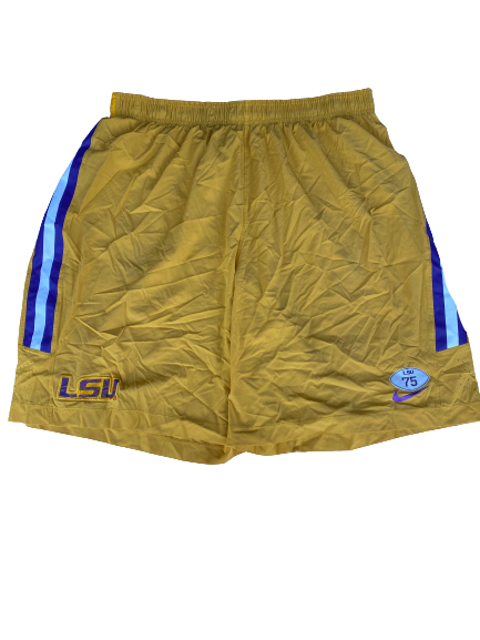 Michael Smith LSU Football Team Issued Shorts (Size XXXL)