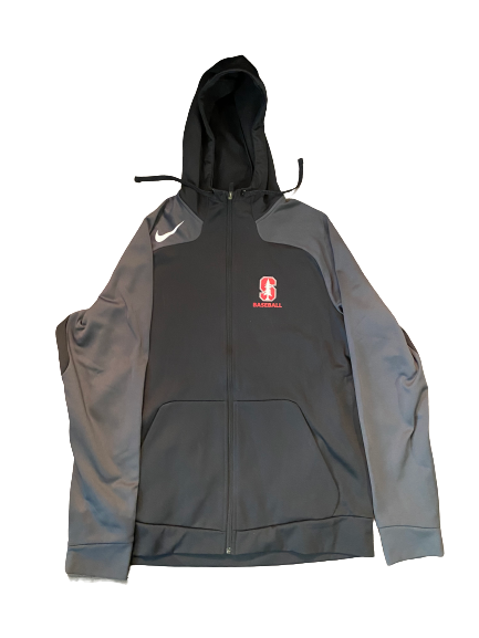 Nico Hoerner Stanford Baseball Full-Zip Jacket (Size L)