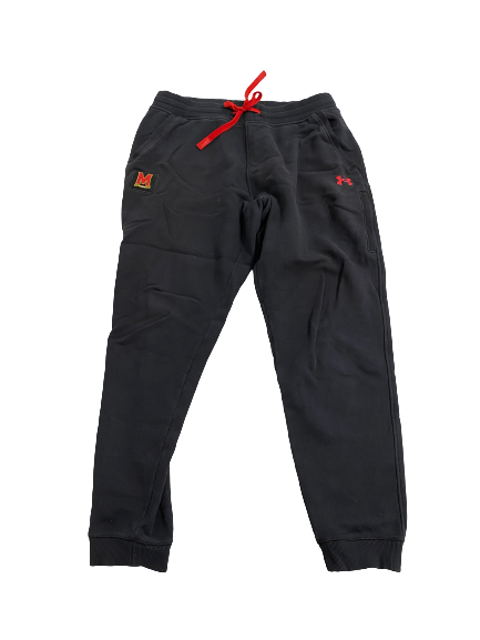 Derek Kief Maryland Football Team-Issued Sweatpants (Size XLT)