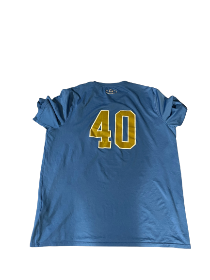Holden Powell UCLA Baseball Team Issued Practice Shirt with Number on Back (Size L)