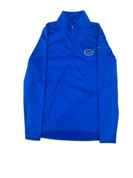 Cydnee Kinslow Florida Basketball Team Issued Quarter-Zip Jacket (Size L)