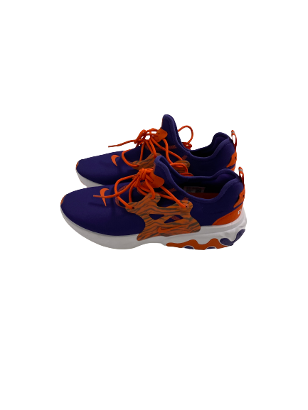 James Skalski Clemson Football Team-Issued Shoes (Size 11.5)