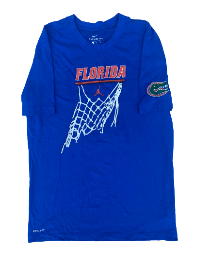Cydnee Kinslow Florida Basketball Team Issued Workout Shirt (Size M)